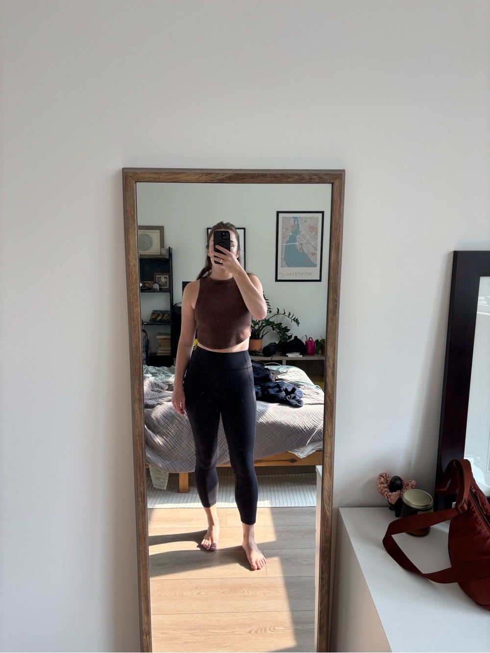 Lululemon leggings size 6 black